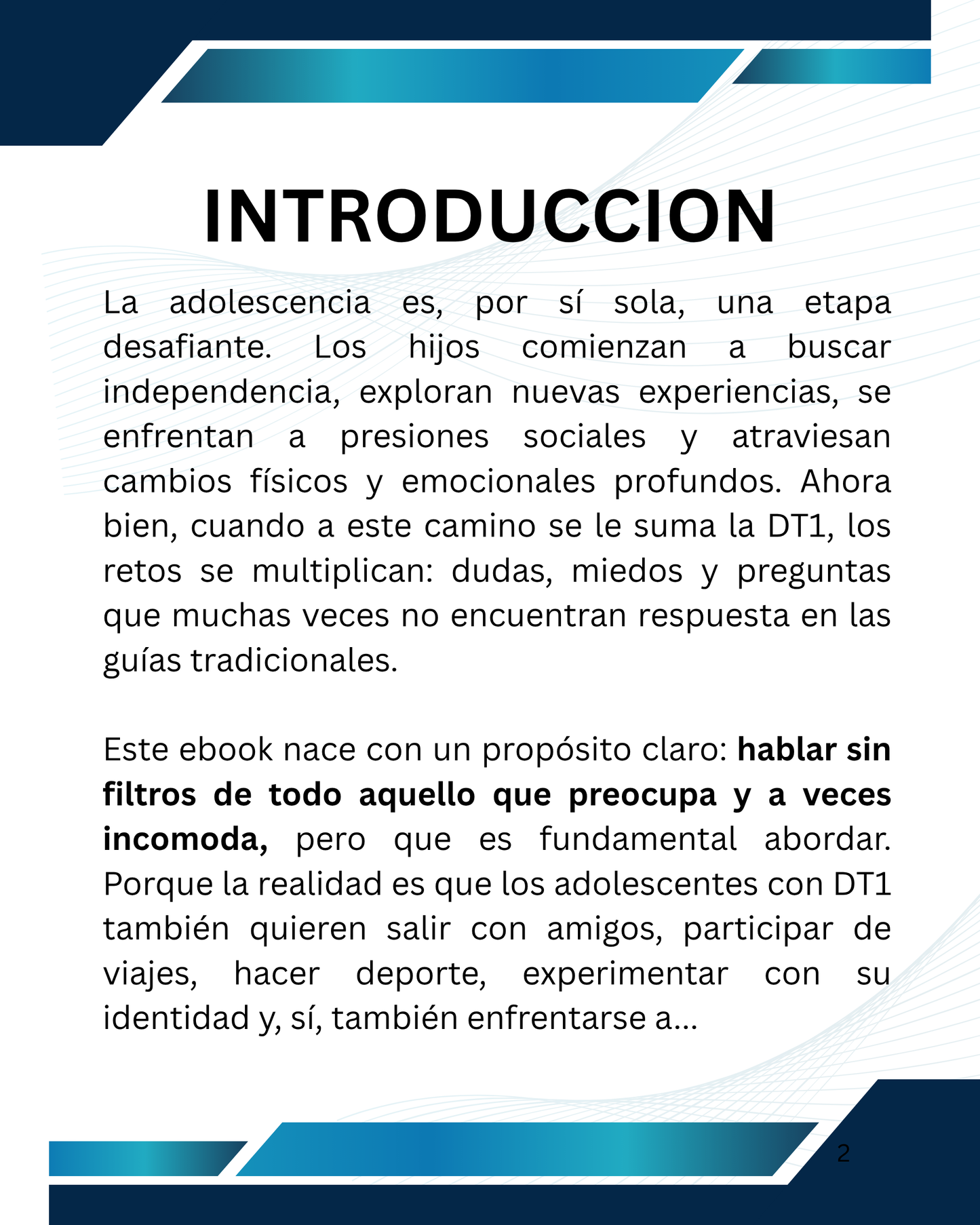 2. Sin filtros: DT1 en la adolescencia