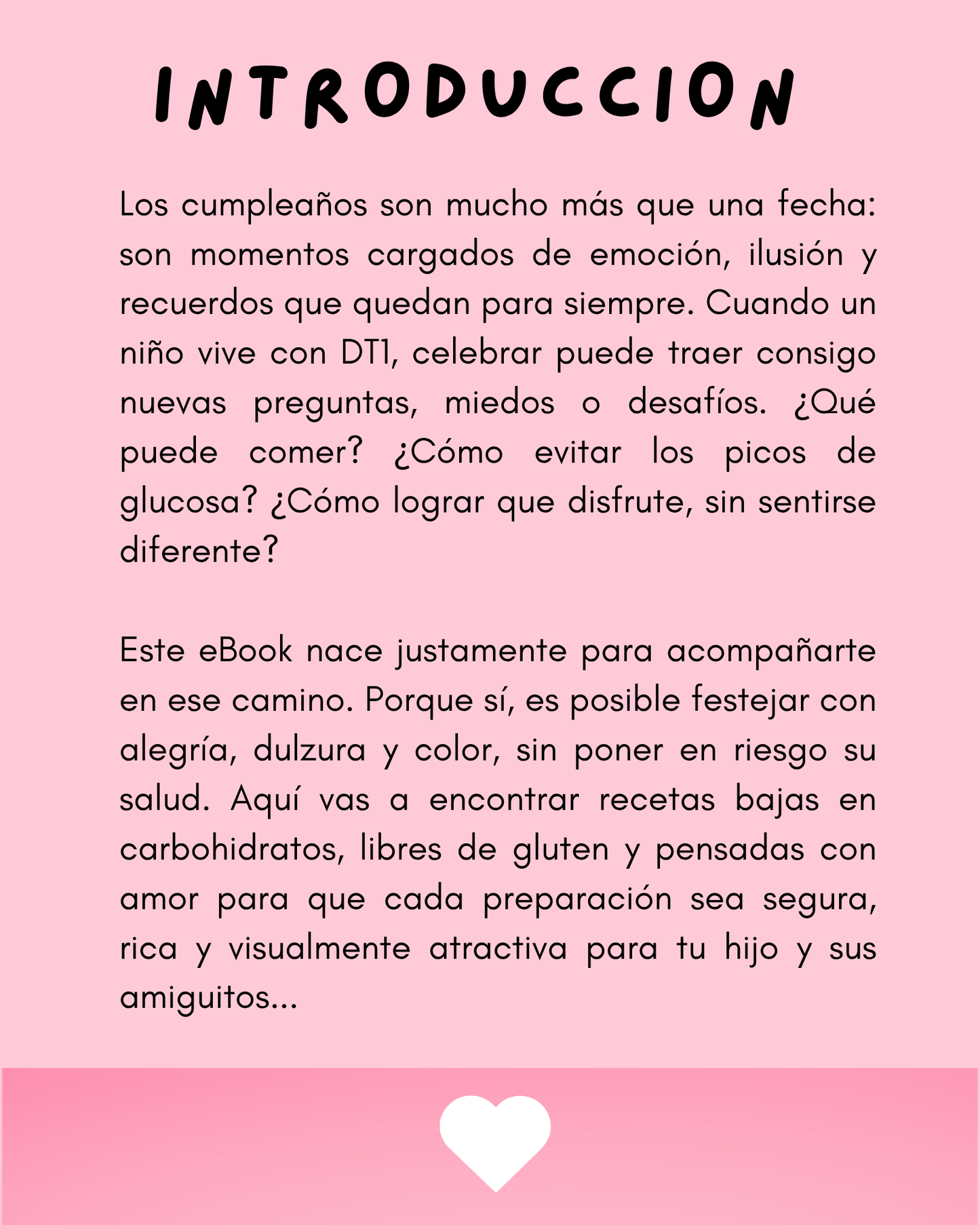 8. Cumpleaños con Amor y sin Azucar - Recetario de bajo índice glucémico para el cumple de tu Peque