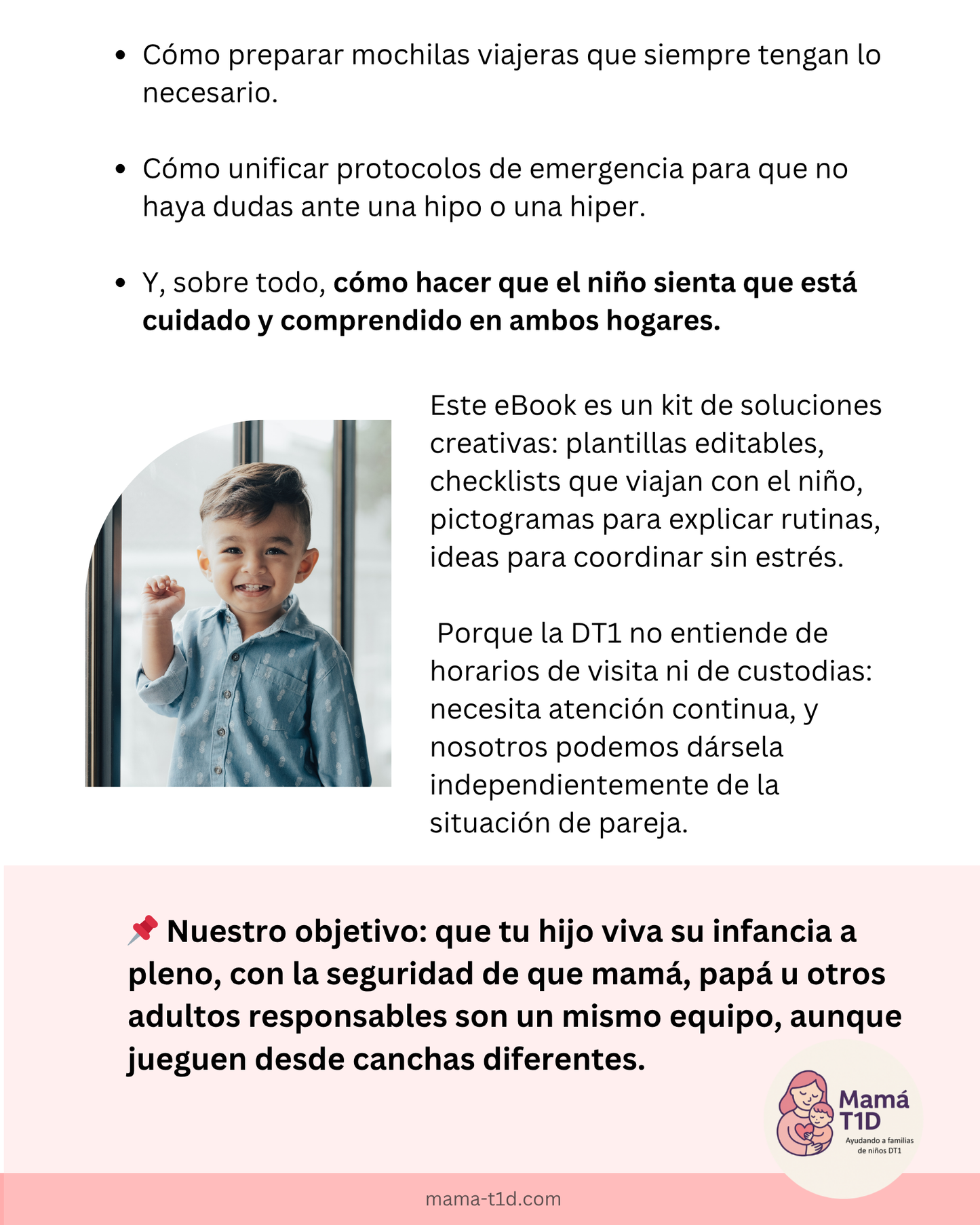 5. Cuidar entre dos hogares: DT1 sin conflicto