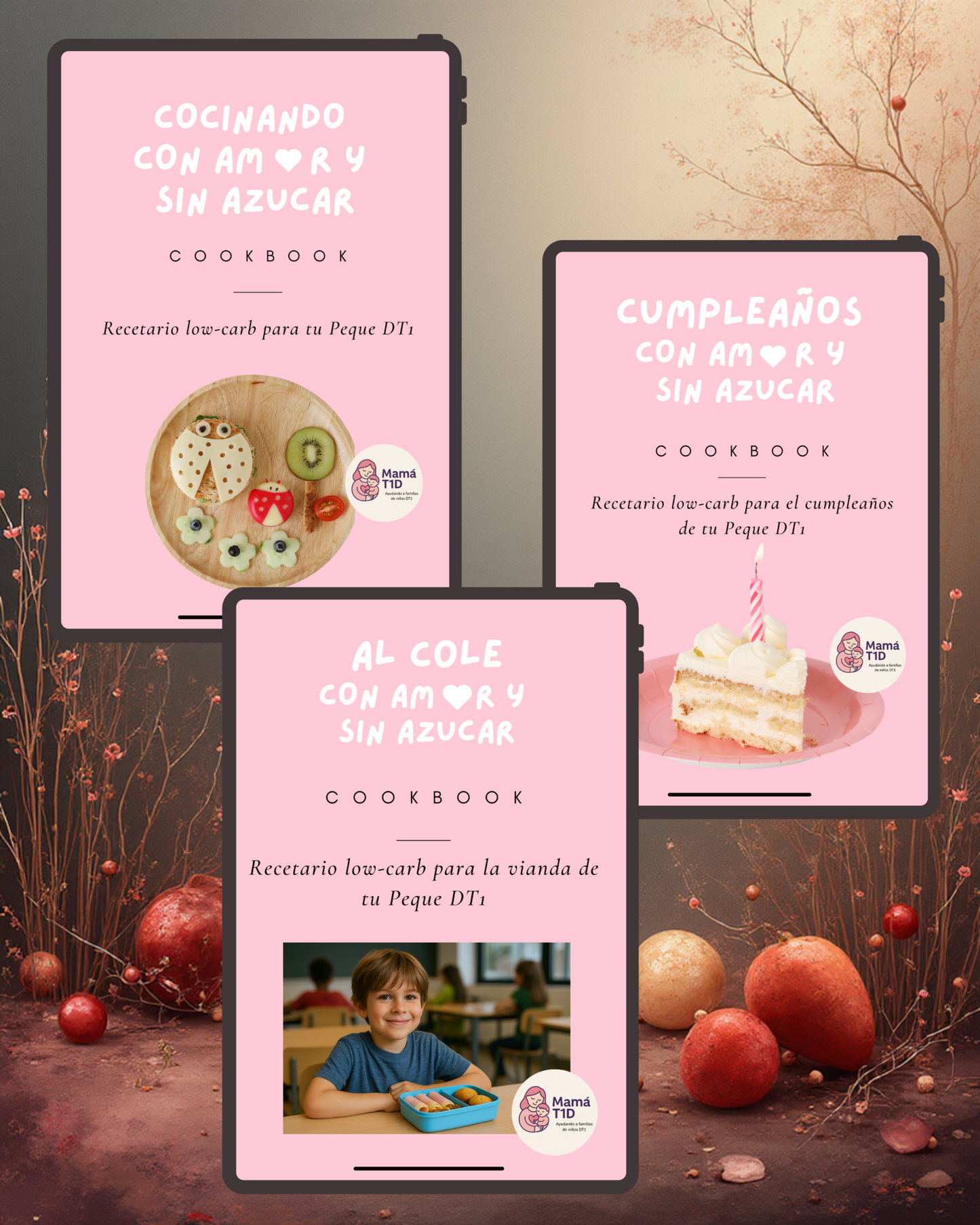 10. Colección Recetarios con Amor y sin Azúcar